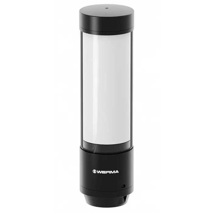 Werma Signal Tower eSIGN Series Multicolour 9 Lights 24 V Base Mount Tube Mount, 657.010.55