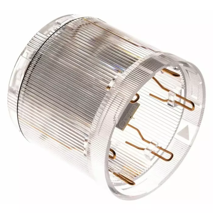 Werma Beacon Unit KombiSIGN 70 Series Clear Steady Effect 24 V LED Bulb AC DC IP54, 843.400.55