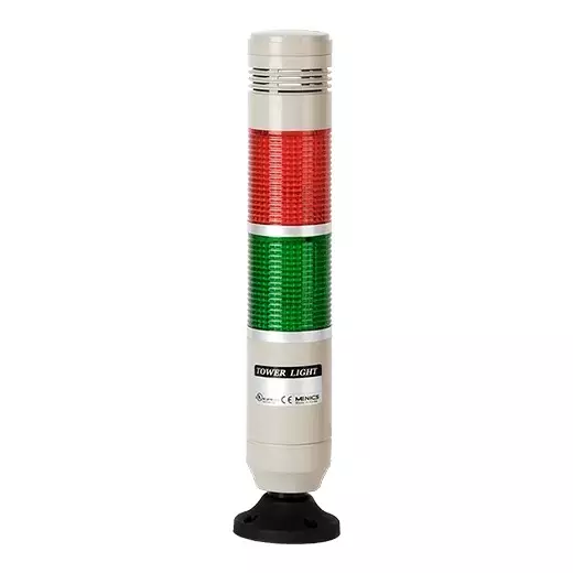 Autonics Tower Lamp ≥100 mΩ (500 VDC Megger) Insulation Resistance 24 VAC/DC, MT5C-2ALGB-RG