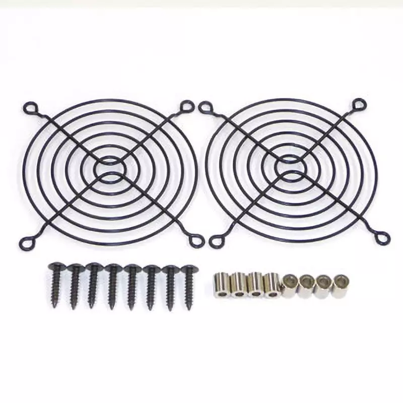 Kyoritsu Electronics Speaker Guard Steel wire Φ1.6 (black matte paint) Material, WP-SG08 (Pack of 2)