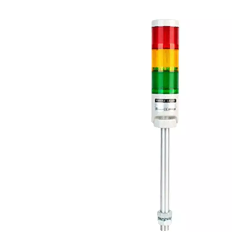 Autonics Stacked Signal Light Φ60 mm Outer Dia DC 24 V 530±100 mm Cable Length, PT60M-Z102-R