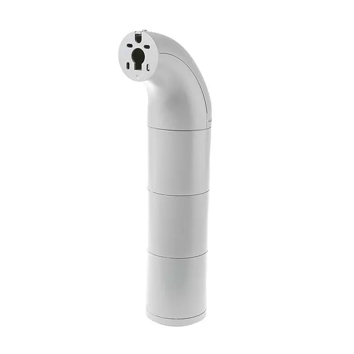 Werma Signal Tower 894 Series Clear 3 Lights 115-230 V AC Tube Wall Mount, 894.180.68
