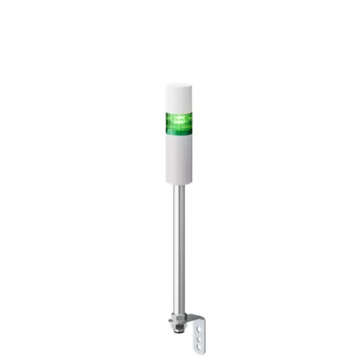 Patlite LR5 Series Green Buzzer Signal Tower 1 Lights 24 V DC Pole Mount, LR5-102LEBW-G