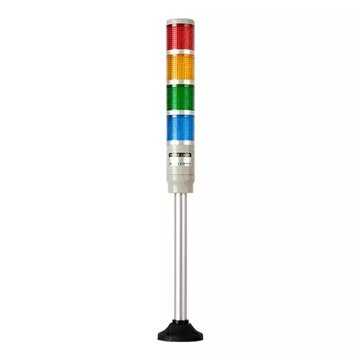 Autonics Tower Lamp ≥100 mΩ (500 VDC Megger) Insulation Resistance 220 VAC, MT4B-4CLP-RYGB