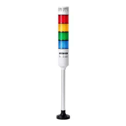 Autonics Tower Lamp ≥100 mΩ (500 VDC Megger) Insulation Resistance 24 VAC/DC, PTE-APB-402-RYGB