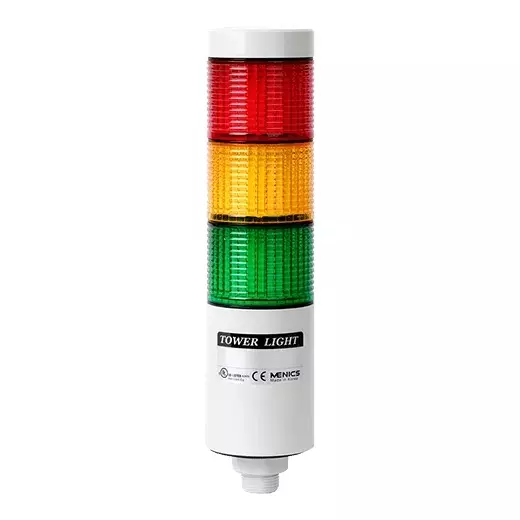 Autonics Tower Lamp ≥100 mΩ (500 VDC Megger) Insulation Resistance AC90-240V, PTE-SC-3FF-RYG