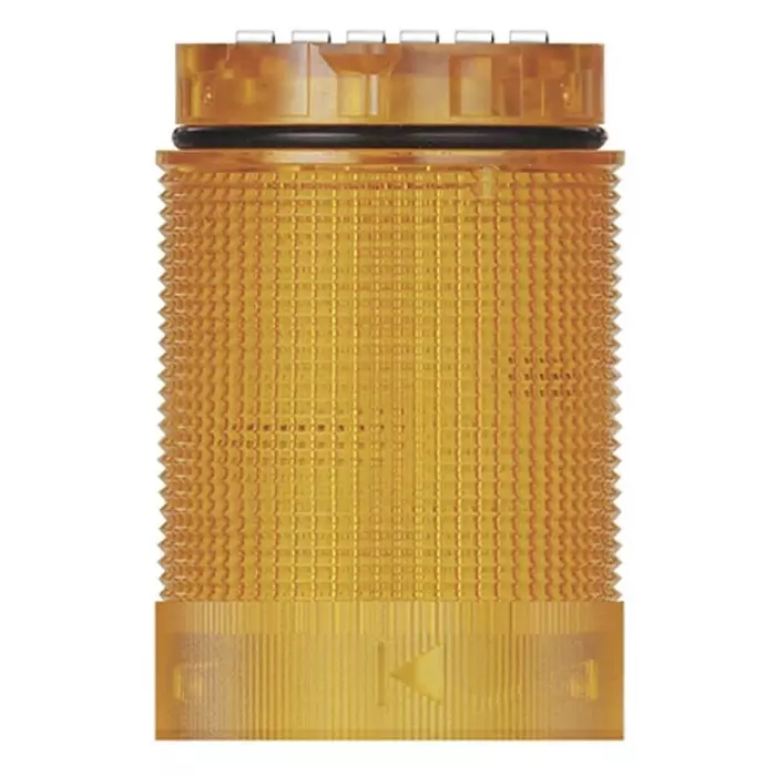 Werma Beacon Tower KombiSIGN 40 Series Yellow Flashing Effect 24 V DC LED Bulb IP66, 634.320.55