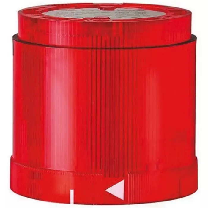 Werma Beacon Unit 843 Series Red Rotating Effect 24 V DC LED Bulb AC IP54, 843.130.55