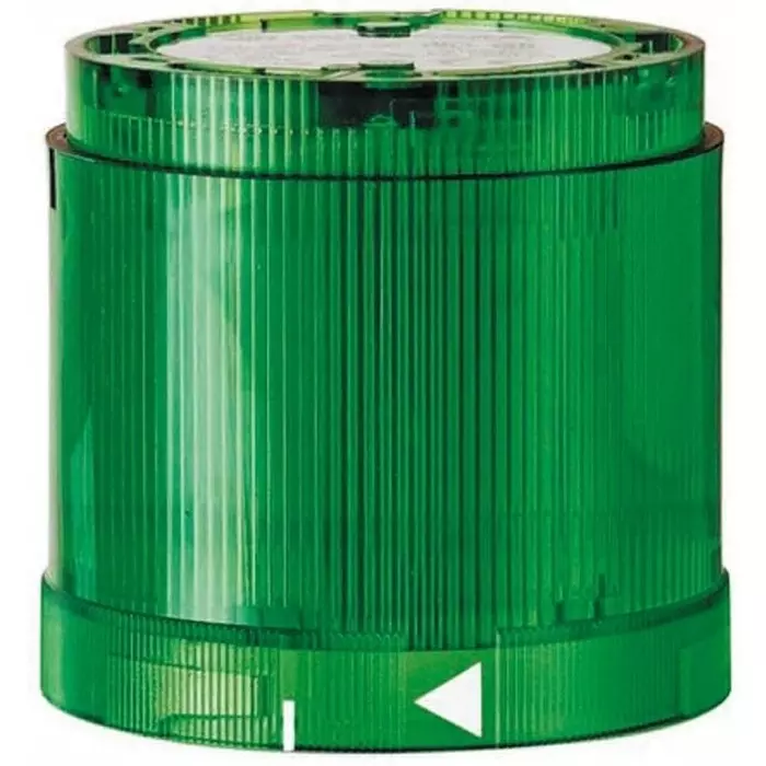 Werma Beacon Unit 843 Series Green Rotating Effect 24 V DC LED Bulb AC IP54, 843.230.55