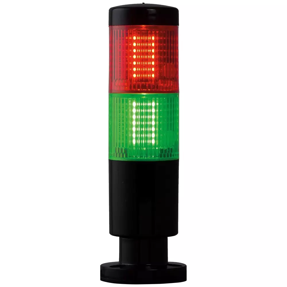 MULTICOMP PRO TWS Light Tower Green, Red Lens 2.0 Tier IP65, MP014812