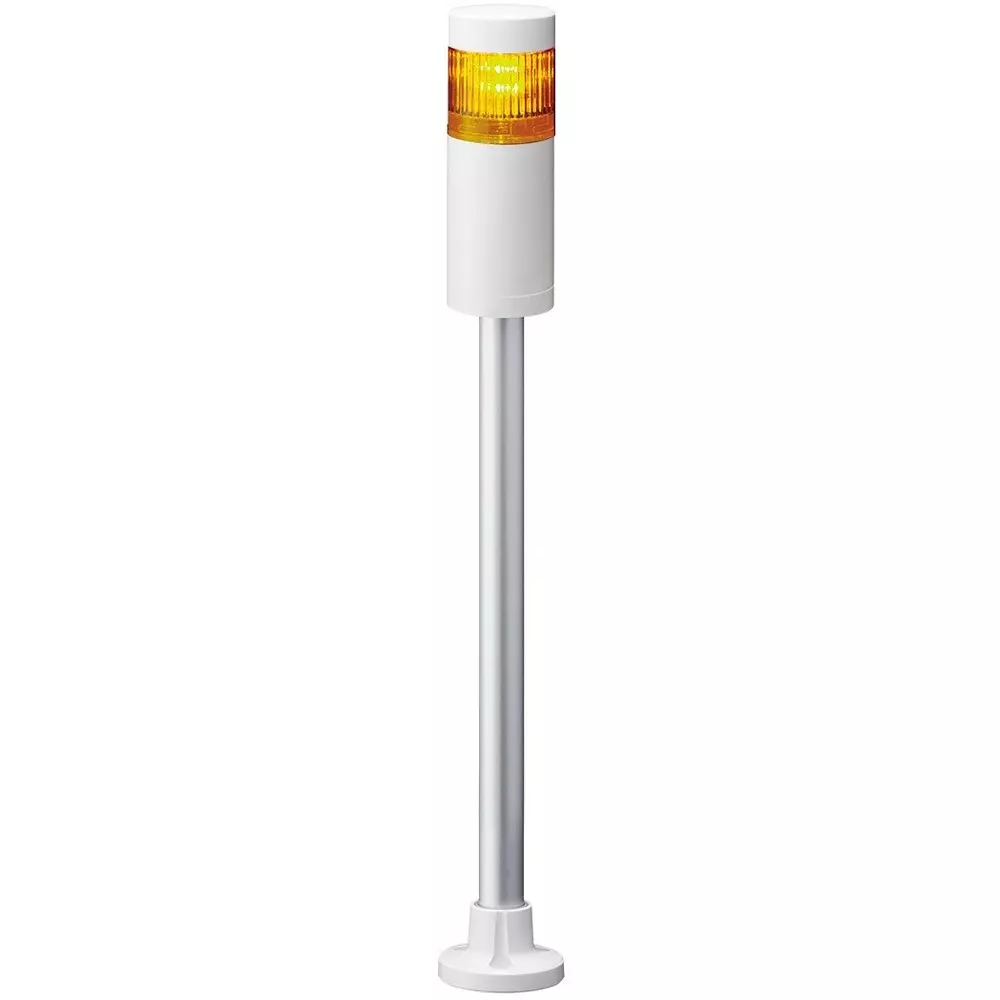 PATLITE Stacked Signal Light Signal Tower DC 24 V Rated Voltage Φ50 mm Outer Dia, LR5-102PJNW-Y