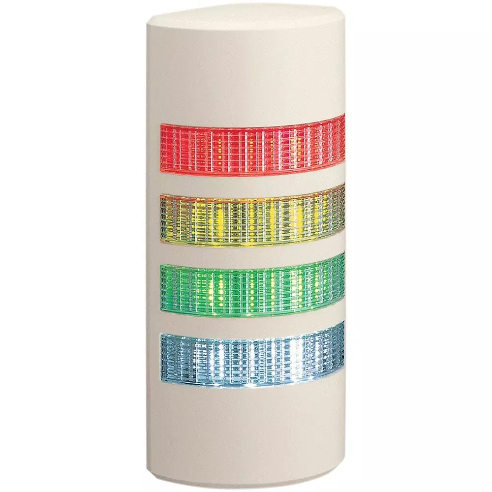 PATLITE Multilayer Signal Light 4 Tier, WEP-402FB-RYGC