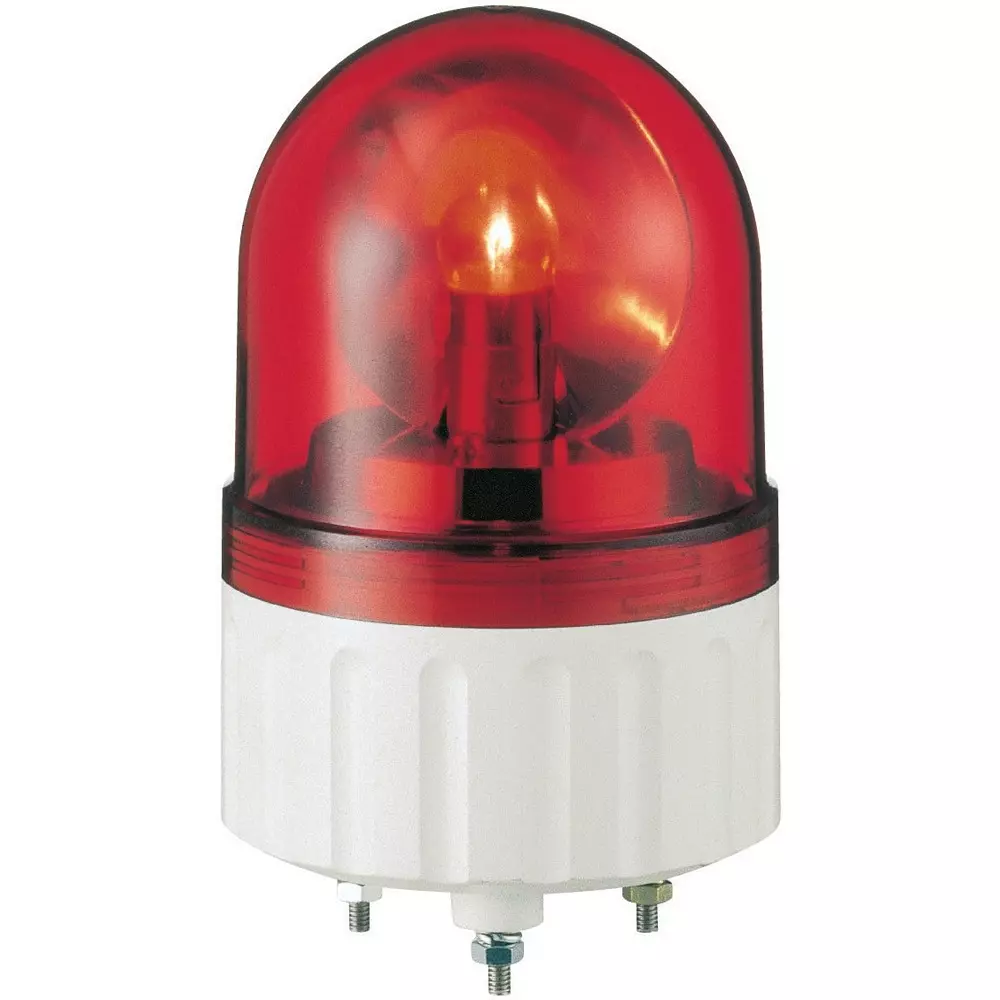 Schneider Electric Bulb Rotating Light 12 W Power Consumption Red, AXB-24R