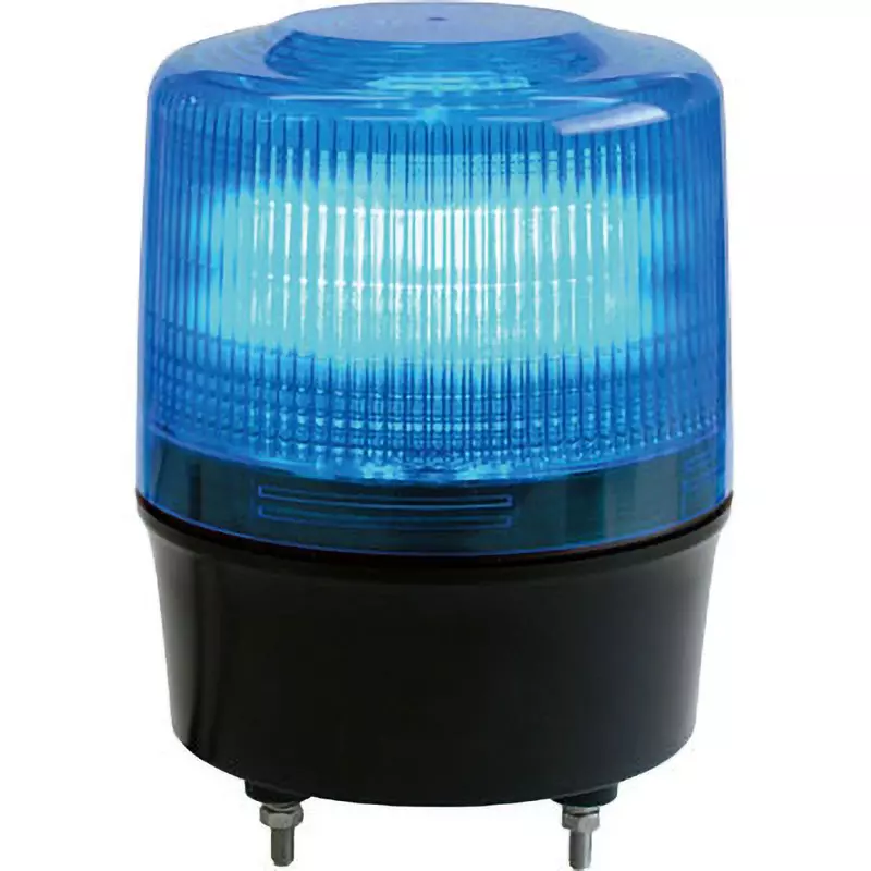 Nikkei LED Rotating Light 1.4 W Power Consumption Blue, VL12R-D24WB