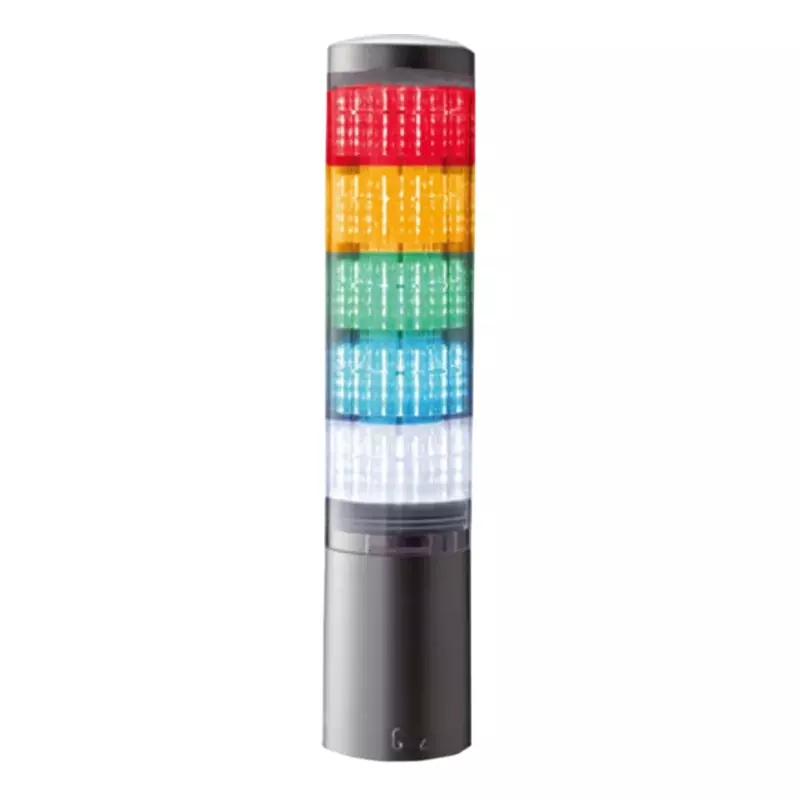 PATLITE 60 mm Smart LED Signal Tower Light 5 Tier 240 V AC, LA6-5DWJUN-RYGBC
