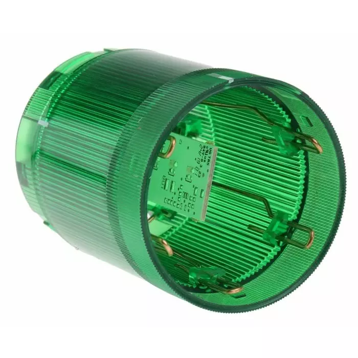 Werma Beacon Unit 848 Series Green Steady Effect 24 V AC/DC LED Bulb AC DC IP54, 848.200.55