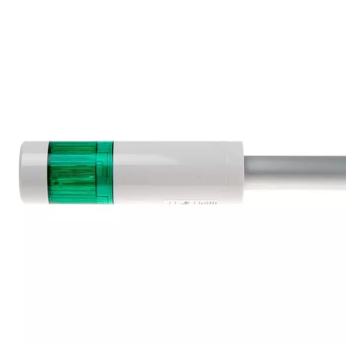 Patlite LR4 Series Coloured Signal Tower 1 Lights 24 V DC Pole Mount, LR4-102PJNW-G