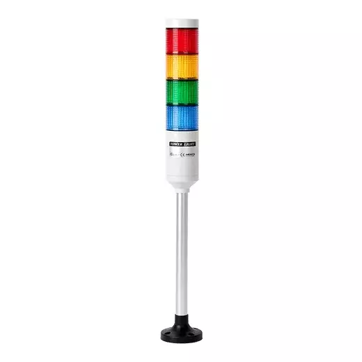 Autonics Tower Lamp ≥100 mΩ (500 VDC Megger) Insulation Resistance 24 VAC/DC, PTE-APF-402-RYGB