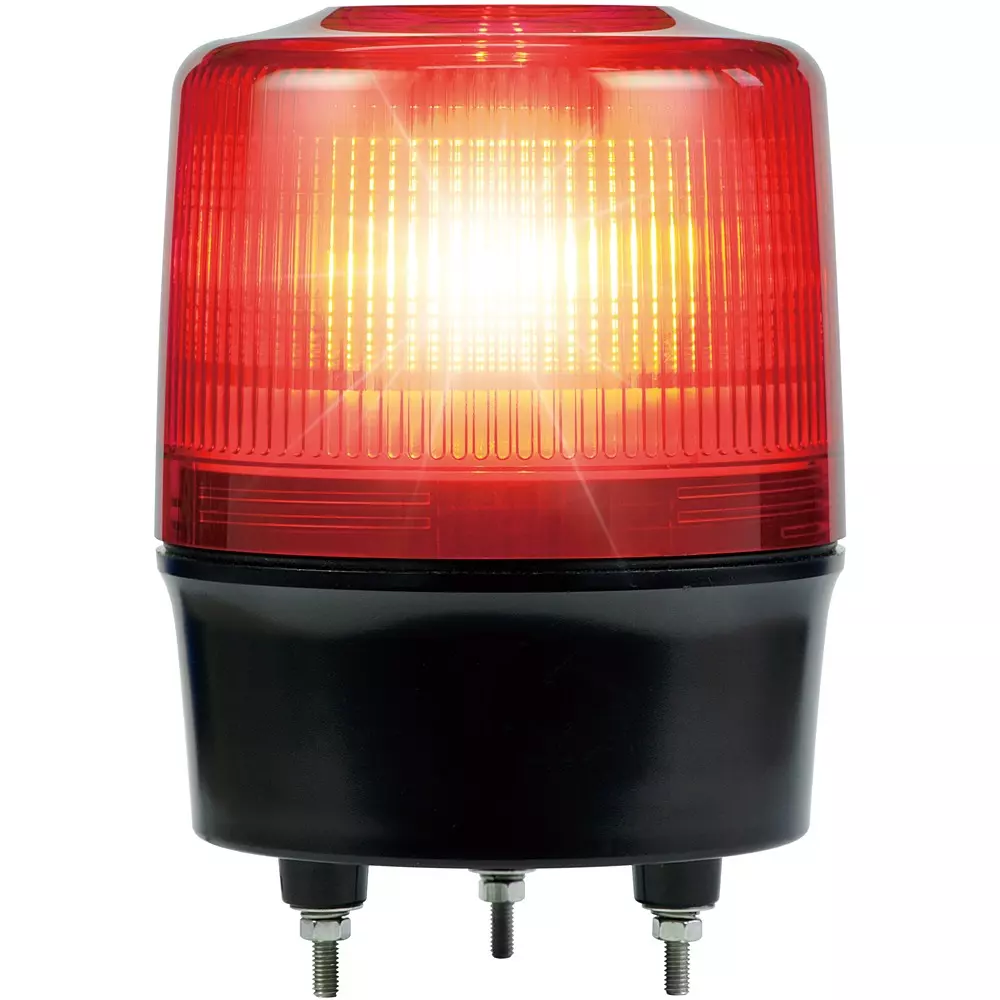 Nikkei LED Rotating Light 48 V DC Input Power Red, VK12R-D48NR