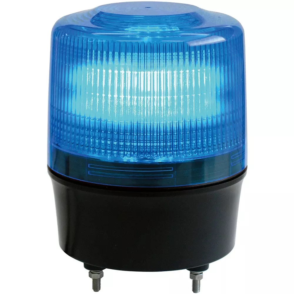 Nikkei LED Rotating Light 12 to 24 V DC Input Power Blue, VL12R-D24XB