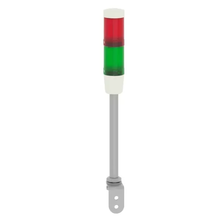 Schneider Electric Harmony XVM Base Mount Cable Connection 24 V AC/DC Steady LED Signal Tower, XVMB2RGSSB