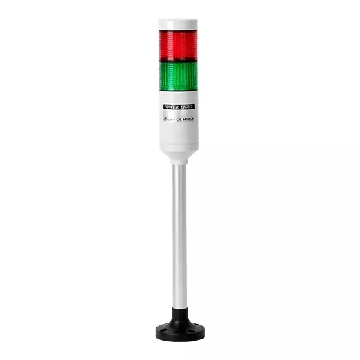 Autonics Tower Lamp ≥100 mΩ (500 VDC Megger) Insulation Resistance 90-240 VAC, PTE-APF-2FF-RG