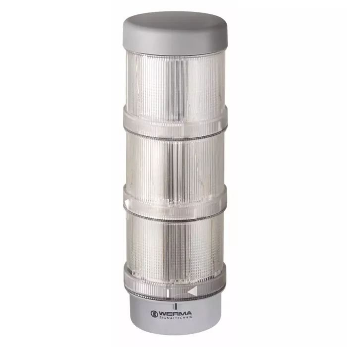 Werma Signal Tower KombiSIGN 72 Series Red/Green/Yellow 3 Lights 24 V, 649.001.01