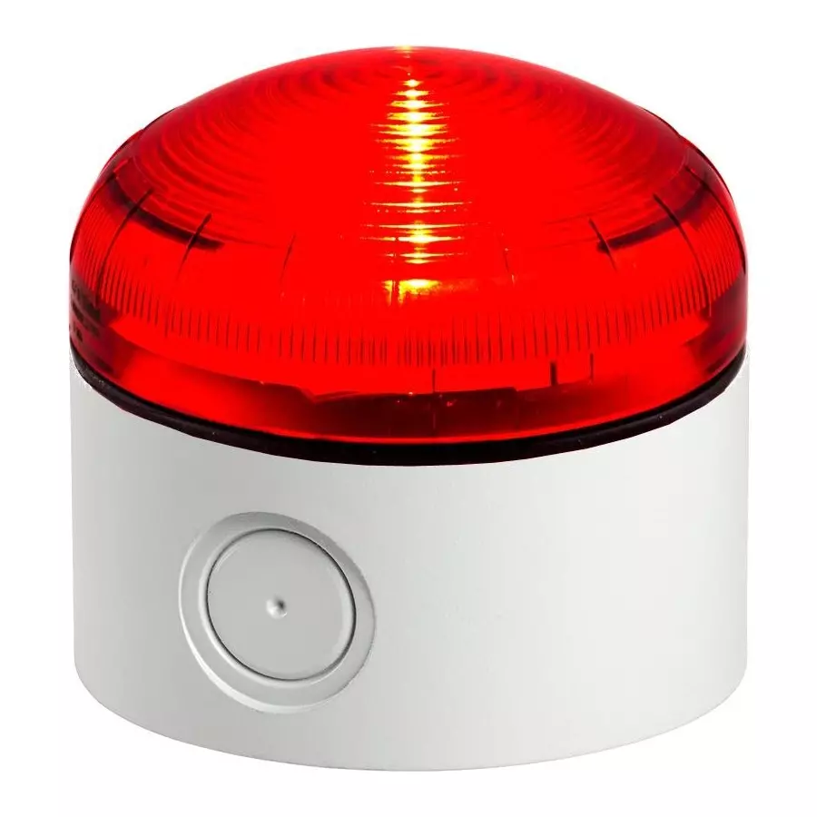 MULTICOMP PRO Beacon Red Lens 240 V AC IP66, IP69K, MP016024
