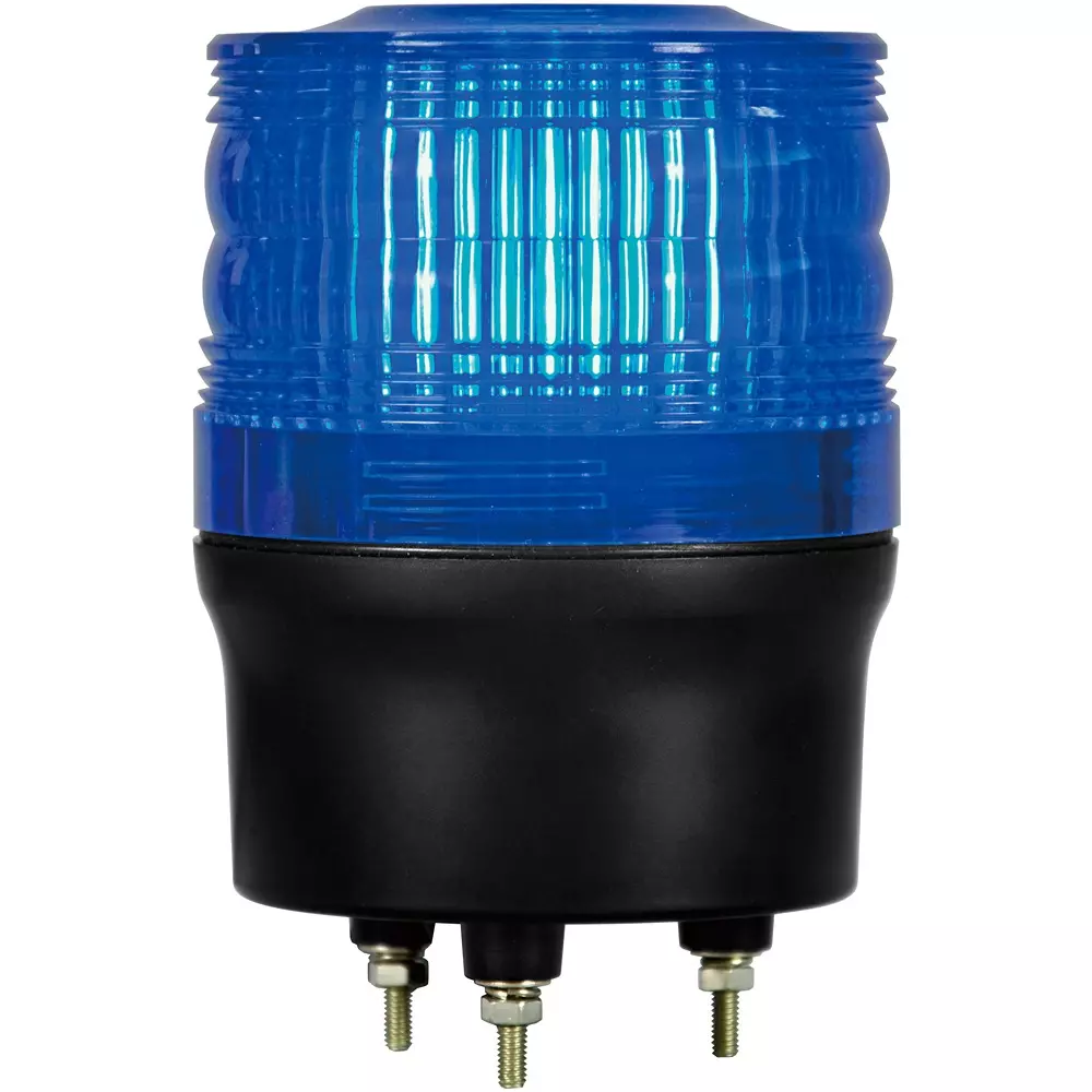 Nikkei LED Rotating Light 12 to 24 V DC Input Power Blue, VL09R-D24XB