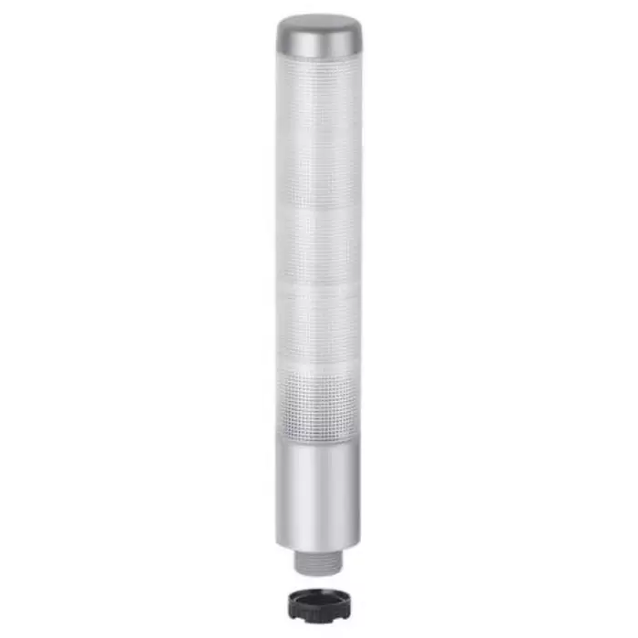 Werma Signal Tower Kompakt 37 Series Multicolour Buzzer 5 Lights 24 V AC/DC Base Mount, 699.360.75