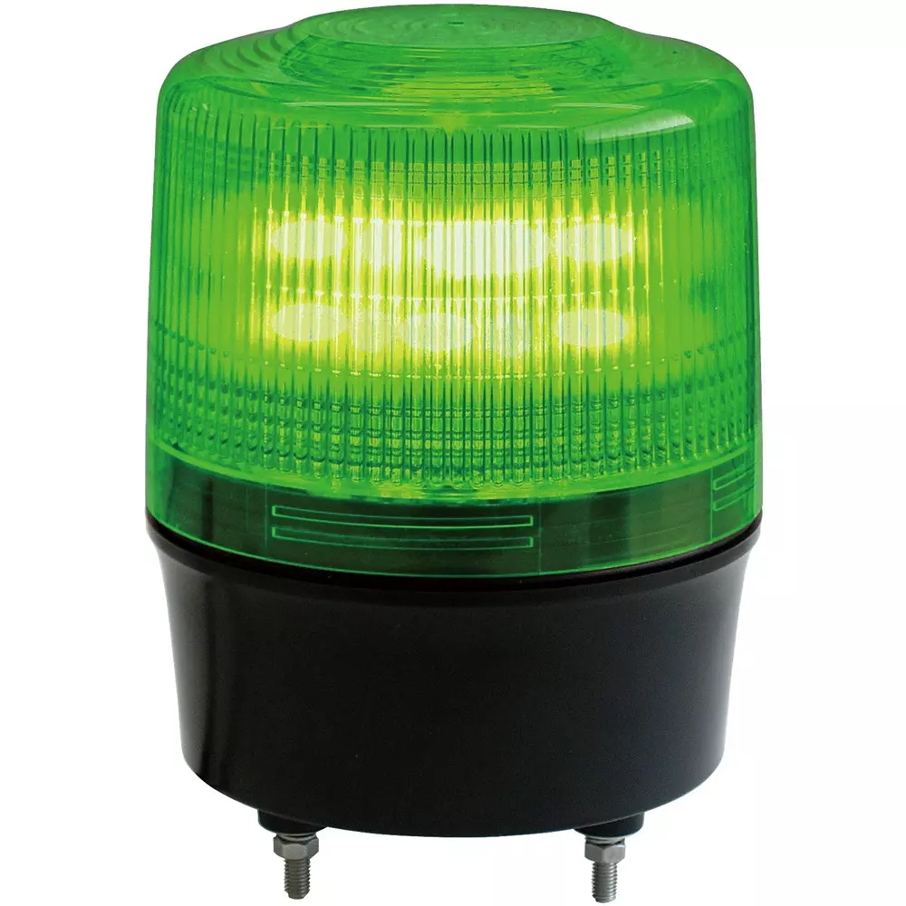 Nikkei LED Rotating Light 100 to 200 V AC Input Power Green, VL12R-200XG