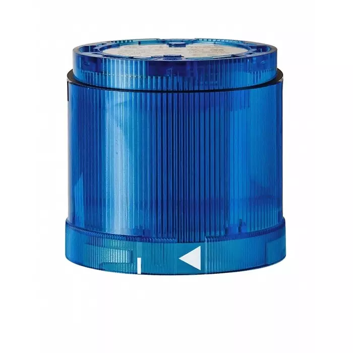 Werma Flashing Light Element KS70 Series Blue Continuous lighting Effect 115 V LED Bulb AC, 843.500.67