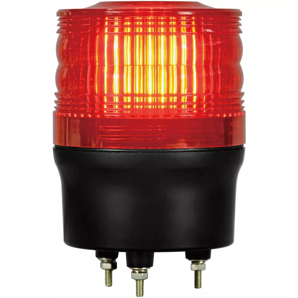 Nikkei LED Rotating Light 100 to 200 V AC Input Power Red, VL09R-200WR