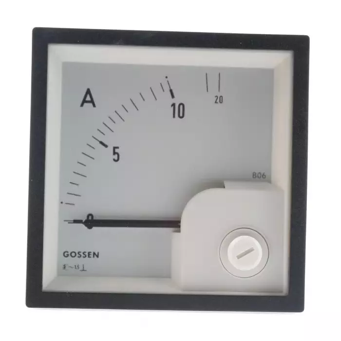 GILGEN Muller & Weigert GILGEN Ammeter Muller Weigert 20 Amp, 7210200000