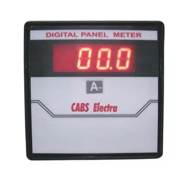Metravi Panel Flush Mounting DC Ammeter, Size 96x96 mm, CE-0102A 96x96