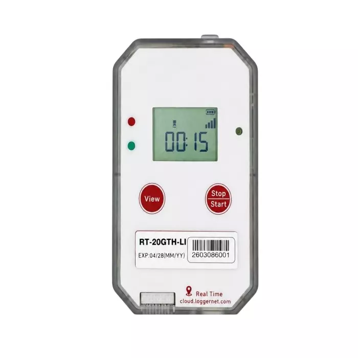 R-Tek Real time Data logger -30°C to 70°C Temperature Range 0% to 100%RH Humidity Range, RK-6000