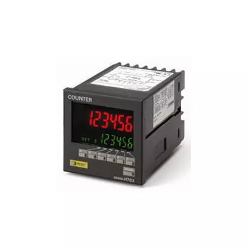 Omron Digital Counter DIN 72x72 mm Multifunction Preset to 1-stage SPST-NO 3 A, H7BX0001C