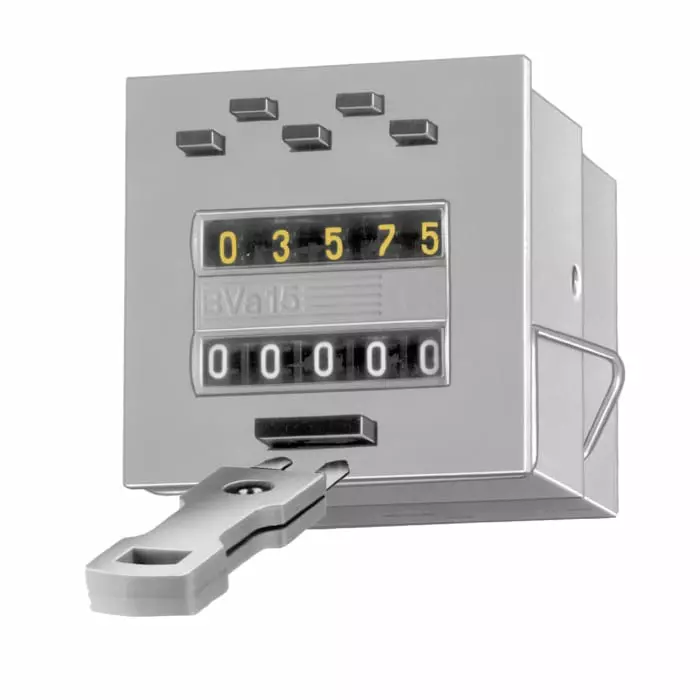 KUBLER 2100 Counter 5 Digit Mechanical 25Hz 24 V DC, 2100210013