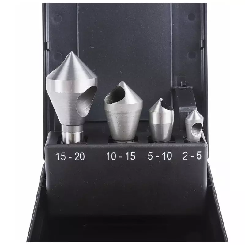 EXACT HSS-E Countersink Drill Bit Set 2 mm Head 90° 4 Piece(s), 5426