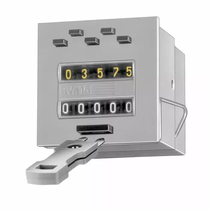 KUBLER 2100 Counter 5 Digit Mechanical 18Hz 230 V AC, 2100210066