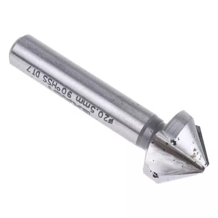 EXACT HSS Countersink Drill Bit Set 6.3 mm 8.3 mm 10.4 mm 12.4 mm 16.5 mm 20.5 mm Head 3 Flute(s) 90° 6, 5527