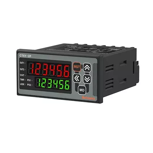 Autonics Programmable Digital Counter/Timer 24-48VDC/24 VAC, CT6Y-2P2T