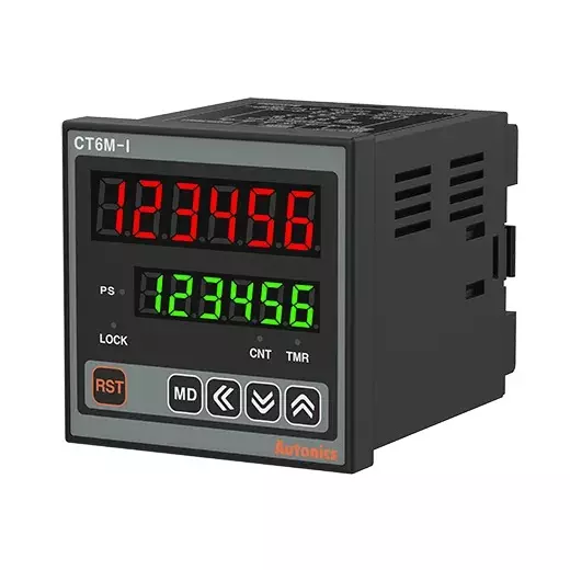 Autonics Programmable Digital Counter/Timer 24-48VDC/24 VAC, CT6M-I2T