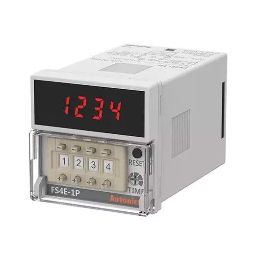 Autonics Plug Type Digital Counter 24-48VDC/24 VAC, FS4E-1P2