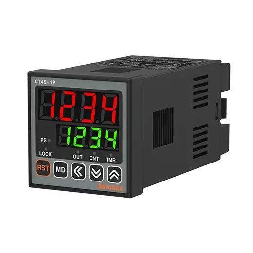 Autonics Programmable Digital Counter/Timer 100-240 VAC(A), CT4S-1P4T