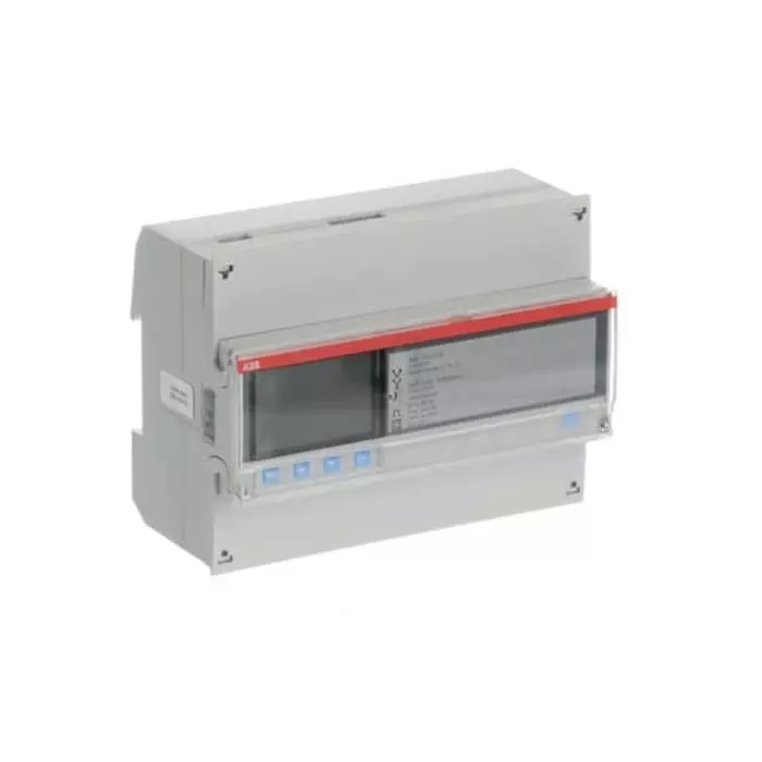 ABB 3 Phase LCD Energy Meter, Type Electromechanical, 2CMA170520R1000A43 111-100