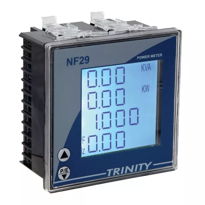 TRINITY Digital Multifunction Meter with RS485 MFM with customized LCD, NF29