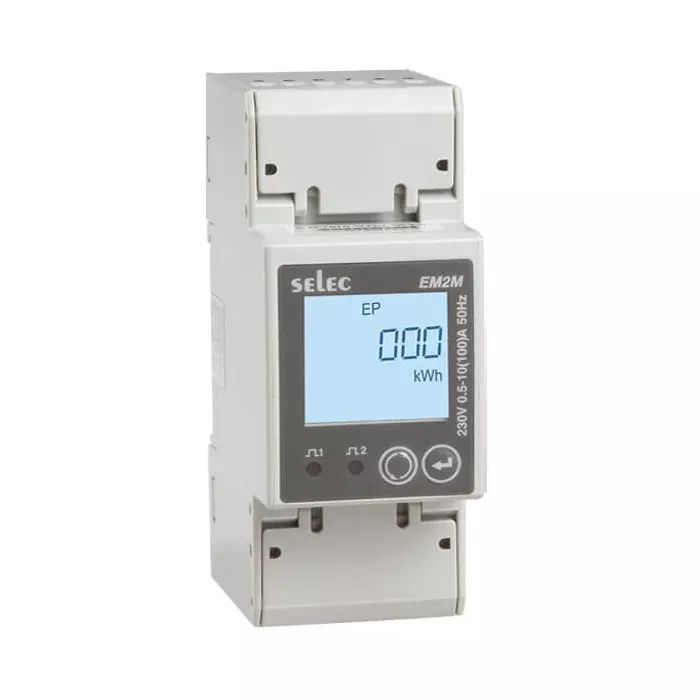 Selec Direct Measuring Energy Meter 10 Direct 100 A kWh, Self Powered, 184 to 276 V AC with Built-in Wi-Fi, MQTT Protocol