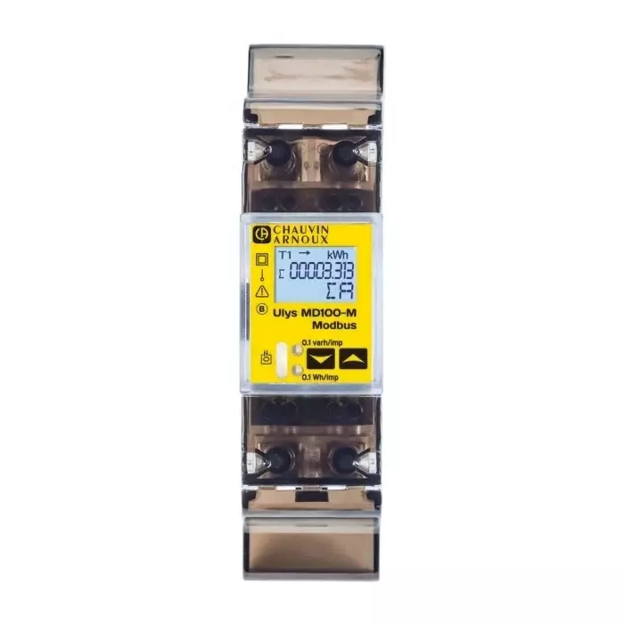 CHAUVIN ARNOUX 1 Phase LCD Energy Meter, Type Electrical, P01330761