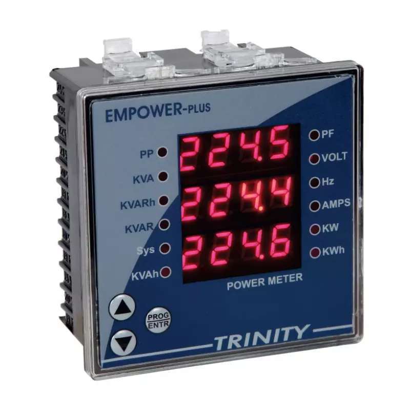 TRINITY Digital Multifunction Meter Without RS485, Empower Plus